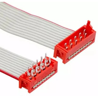 TE Connectivity Micro-MaTch Series Flat Ribbon Cable 10 Conductors 1.27 mm Pitch 150.5 mm Length 2205071-2