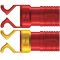 Wera Hex Bit Holder, Elastomer, Round Shank 8mm, Drive Size 6.5 to 8 mm, Overall Length 41mm 05073680001