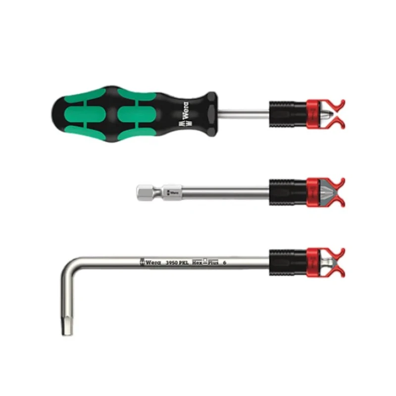 Wera Hex Bit Holder 4.5 to 6 mm Hex Drive Round Shank 6 mm Overall Length 41 mm 05073681001