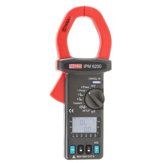 RS PRO 3-Phase Power Quality Analyser 1500 A Max 600V IPM6200