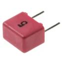 WIMA FKP2 Film Capacitor, ±5 % Tolerance, 4.7 nF Capacitance, 63 V DC, 40 V AC Rated Voltage, Through Hole Mount FKP2