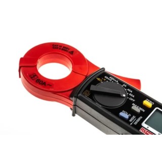 RS PRO Leakage Current Clamp Meter 60 A AC Voltage 400 V Resistance 400 Ω Model ILCM03A