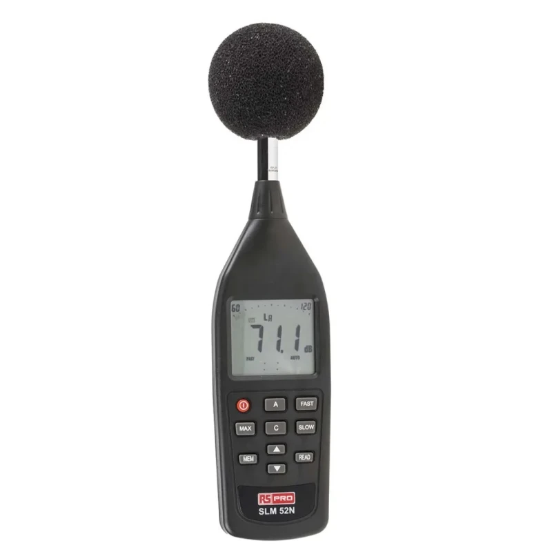 Ewald Steensen RS PRO Data Logging Sound Level Meter 30 dB to 130 dB 8 kHz max SLM52N