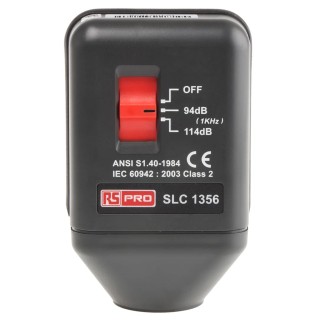 Chauvin Arnoux RS PRO Sound Level Calibrator ±0.5 dB Accuracy 114 dB Output 25.4 mm Microphone 123-2229