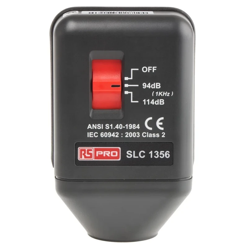 Chauvin Arnoux RS PRO Sound Level Calibrator ±0.5 dB Accuracy 114 dB Output 25.4 mm Microphone 123-2229