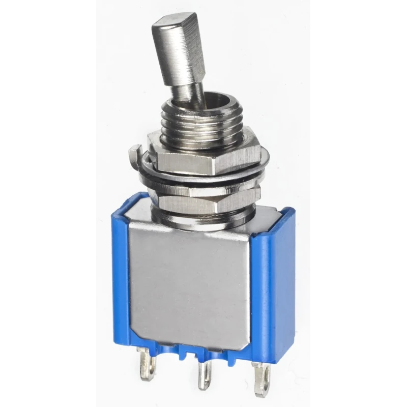 APEM Panel Mount Toggle Switch On-Off-On SPDT Solder Lug Terminal 30 V AC 5637A12