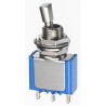 APEM Panel Mount Toggle Switch On-Off-On SPDT Solder Lug Terminal 30 V AC 5637A12