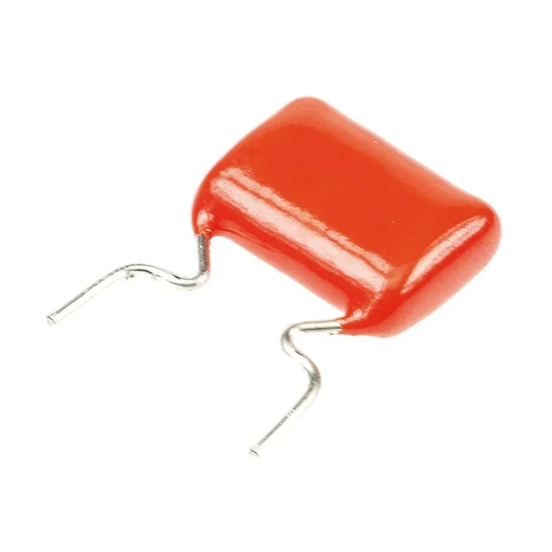 Vishay MKT368 Metallised Polyester Film Capacitor 100 nF 63V AC 100V DC Through Hole 