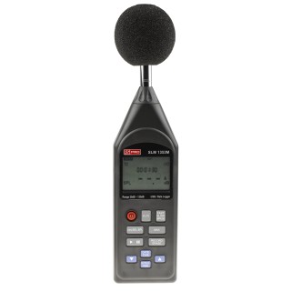 RS PRO Data Logging Sound Level Meter 30 dB to 130 dB 8 kHz Max USB Interface SLM1353M