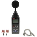 RS PRO Data Logging Sound Level Meter 30 dB to 130 dB 8 kHz Max USB Interface SLM1353M