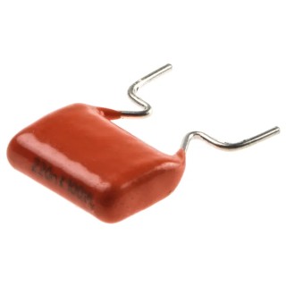Vishay MKT368 Film Capacitor Through Hole Mount 220nF 63V AC 100V DC 105°C MKT368