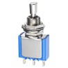 APEM Panel Mount Toggle Switch SPDT On-Off-On Operation 4A Contact Current 30V dc/ac 5639A12