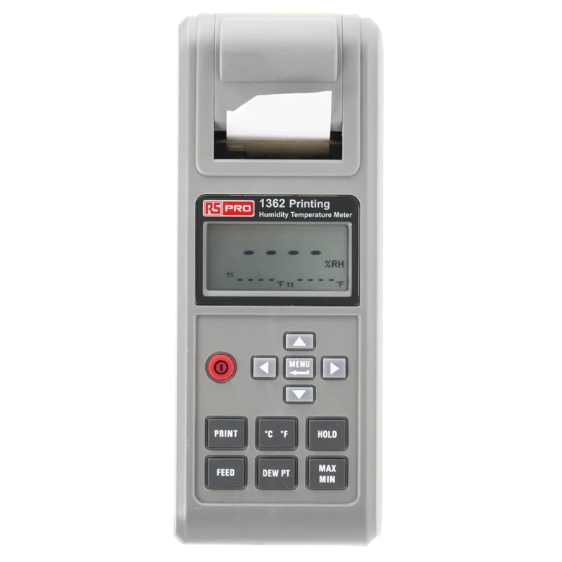RS PRO Digital Hygrometer RS1362, 50 °C Max Operating Temperature, ±3 %RH Accuracy, 1333 °C Max Temperature Measurement
