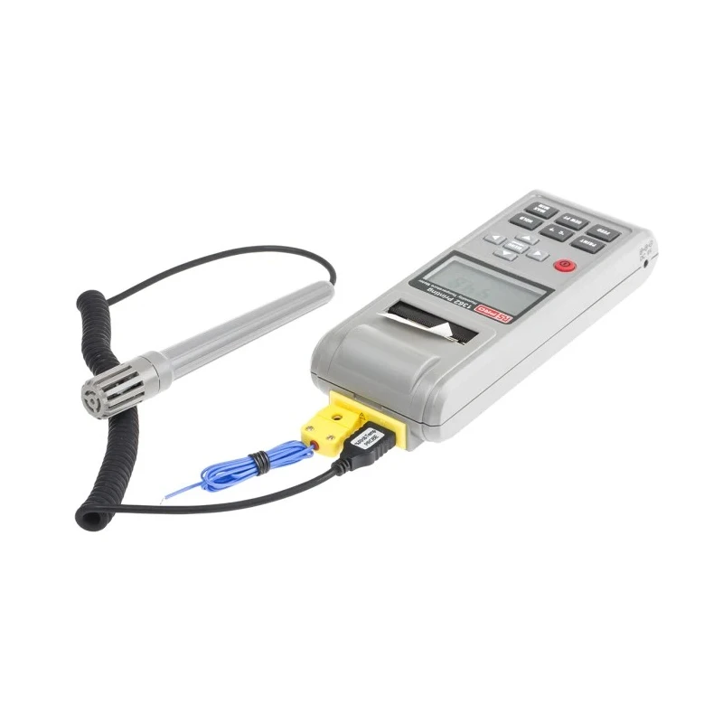 RS PRO Digital Hygrometer RS1362, 50 °C Max Operating Temperature, ±3 %RH Accuracy, 1333 °C Max Temperature Measurement