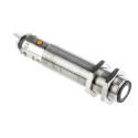 ifm electronic Threaded Barrel Ultrasonic Proximity Sensor M18 x 1 2.2 m Detection Range 3V Supply 30V DC 55mA PNP UGT513