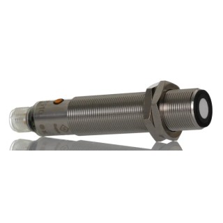 ifm electronic Threaded Barrel Ultrasonic Proximity Sensor M18 x 1, 1.6 m Detection Range, 3V-30V dc, 55mA PNP Output UGT510