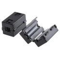 Essentra Openable Ferrite Clamp, Diameter 5.2 mm, Apertures 1, External Depth 23 mm, Width 15 mm, Height 14 mm 123-2481
