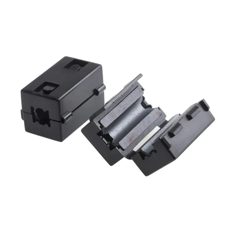 Essentra Openable Ferrite Clamp, Diameter 5.2 mm, Apertures 1, External Depth 23 mm, Width 15 mm, Height 14 mm 123-2481