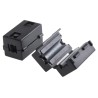 Essentra Openable Ferrite Clamp, Diameter 5.2 mm, Apertures 1, External Depth 23 mm, Width 15 mm, Height 14 mm 123-2481