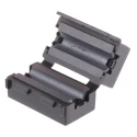 Essentra Openable Ferrite Clamp, Diameter 5.2 mm, Apertures 1, External Depth 23 mm, Width 15 mm, Height 14 mm 123-2481