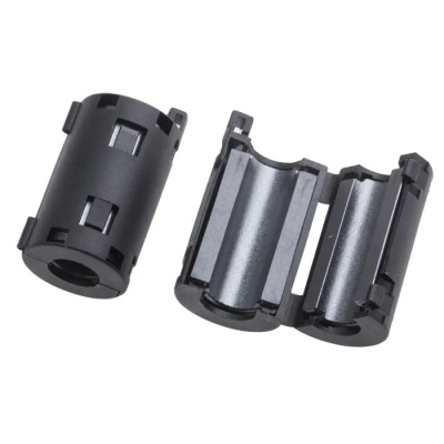 RS PRO Openable Ferrite Clamp, Diameter 7 mm, Apertures: 1, For Internal & External Power Cable, 15 x 17 x 30 mm 123-2485
