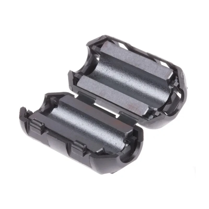 RS PRO Openable Ferrite Clamp, Diameter 7 mm, Apertures: 1, For Internal & External Power Cable, 15 x 17 x 30 mm 123-2485