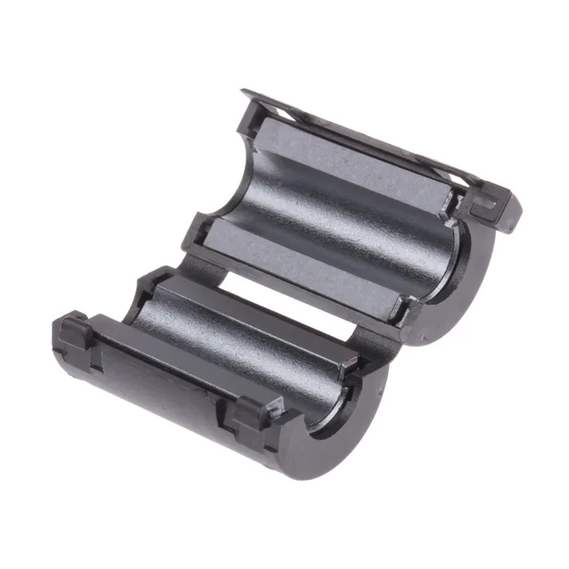 TDK RS PRO Openable Ferrite Clamp, Diameter 9 mm, Aperture 35.5 mm x 19.5 mm x 19.5 mm, Impedance 223Ω @ 25 MHz 123-2489