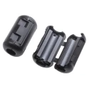 RS Pro Openable Ferrite Clamp Diameter 7.5 mm, Aperture 39x21x21 mm, Impedance 55Ω at 25 MHz, 100Ω at 100 MHz 123-2486