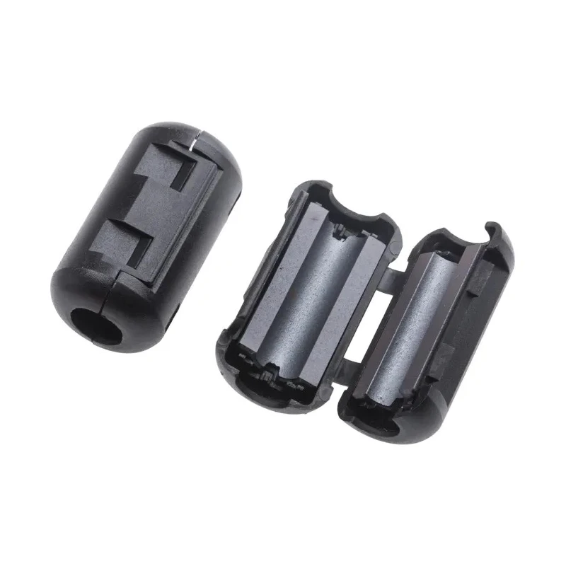 RS Pro Openable Ferrite Clamp Diameter 7.5 mm, Aperture 39x21x21 mm, Impedance 55Ω at 25 MHz, 100Ω at 100 MHz 123-2486