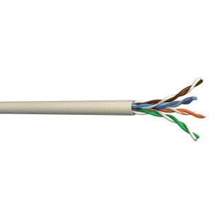 Multimedia Connect MMC Cat5e Ethernet Cable, 305 m, Unscreened, Grey, Low Smoke Zero Halogen Cat5e