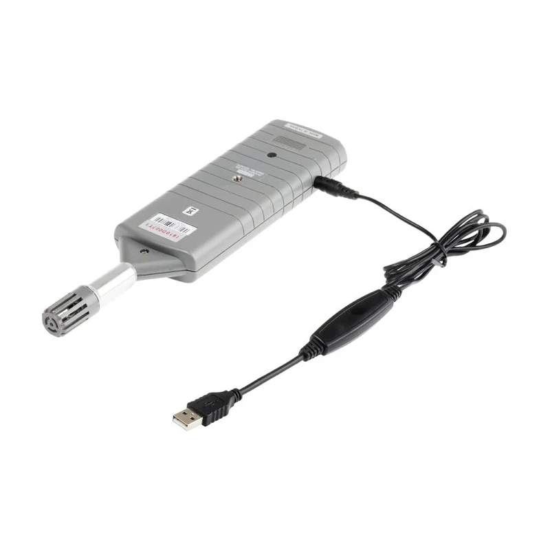 RS PRO Temperature & Humidity Data Logger with RS232 Interface, 1 Channel, LCD Display, 0°C to 60°C Operating 1361C