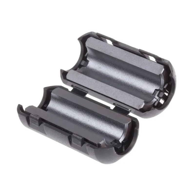 RS PRO Openable Ferrite Clamp, Aperture Diameter 9.5 mm, 22.5 mm Diameter x 43 mm Depth, Clamp Filter, Model 123-2491
