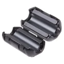 RS PRO Openable Ferrite Clamp, Aperture Diameter 9 mm, External Dimensions 19.5 x 35 x 18 mm, Impedance 306Ω at 25 123-2490
