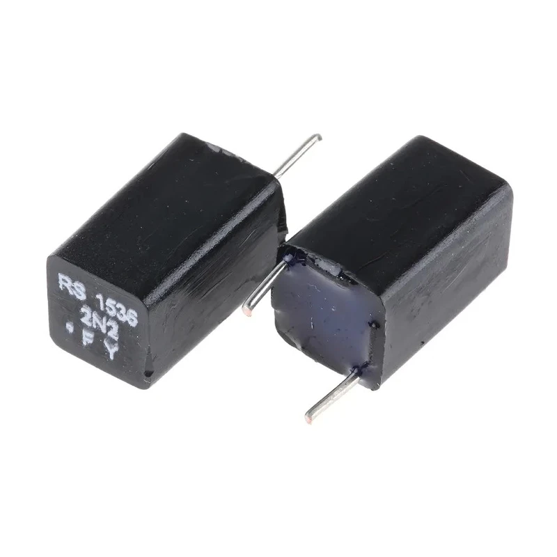 RS PRO Film Capacitor 2.2 nF Through Hole 5.08 mm Lead Pitch 70°C 116-284