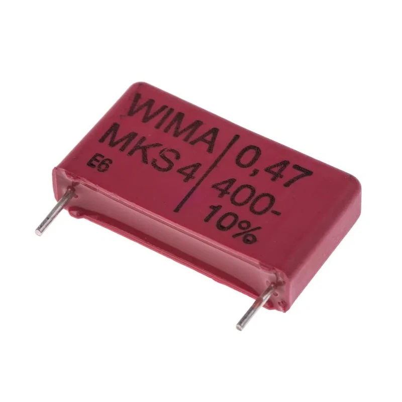 WIMA MKS4 Film Capacitor 470 nF 200V AC 400V DC Through Hole MKS4