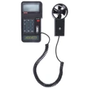 RS PRO Digital Vane Anemometer with Temperature Measurement, 45 m/s Air Velocity, Model AVM-09