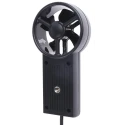 RS PRO Digital Vane Anemometer with Temperature Measurement, 45 m/s Air Velocity, Model AVM-09