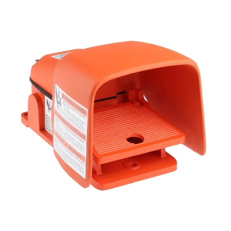 RS PRO Heavy Duty Momentary Foot Switch DPCO Aluminium 3A, 6A Contact Current, 240V AC 116-776