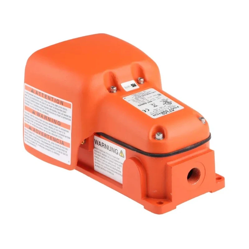 RS PRO Heavy Duty Momentary Foot Switch DPCO Aluminium 3A, 6A Contact Current, 240V AC 116-776