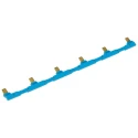 Finder Electrical Busbar Blue 6 Poles 10A Current Rating 250 V 31 mm Pitch 094.56