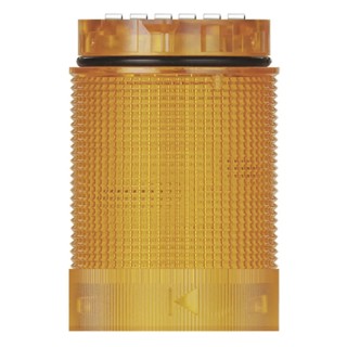 Werma KombiSIGN 40 Series Yellow Flashing Effect Beacon Tower, LED Bulb, 24V DC, IP66 634.320.55