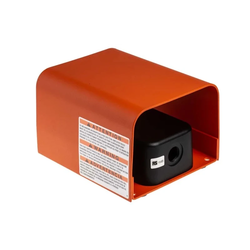 RS PRO Medium Duty Momentary Foot Switch with SPCO Aluminium Housing, 16A Contact Current, 250 V ac Contact Voltage 116-805