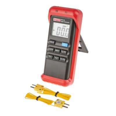 RS PRO K Probe Handheld Digital Thermometer 2 Inputs 1300 °C Max ±1 K Accuracy RS52