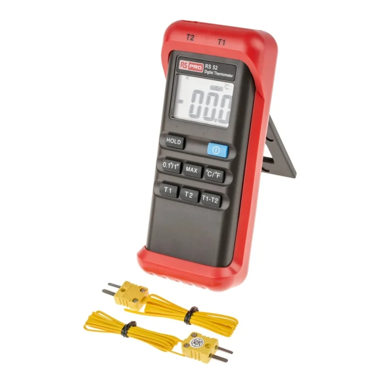 RS PRO K Probe Handheld Digital Thermometer 2 Inputs 1300 °C Max ±1 K Accuracy RS52