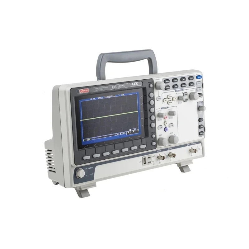 RS PRO 100 MHz Portable Digital Storage Oscilloscope, 2 Channels, 7 inch TFT LCD Display, USB Interface 123-3542