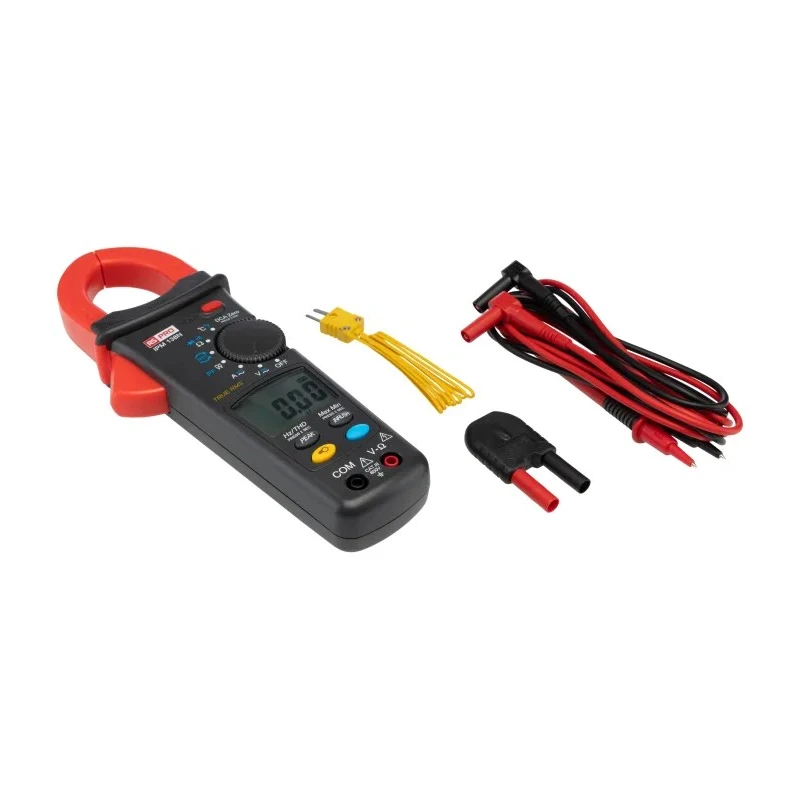 RS PRO Power Clamp Meter with Non-Contact Voltage Detector 600 A DC/AC, 1000 V DC, 999 V AC, CAT II CAT III IPM138N