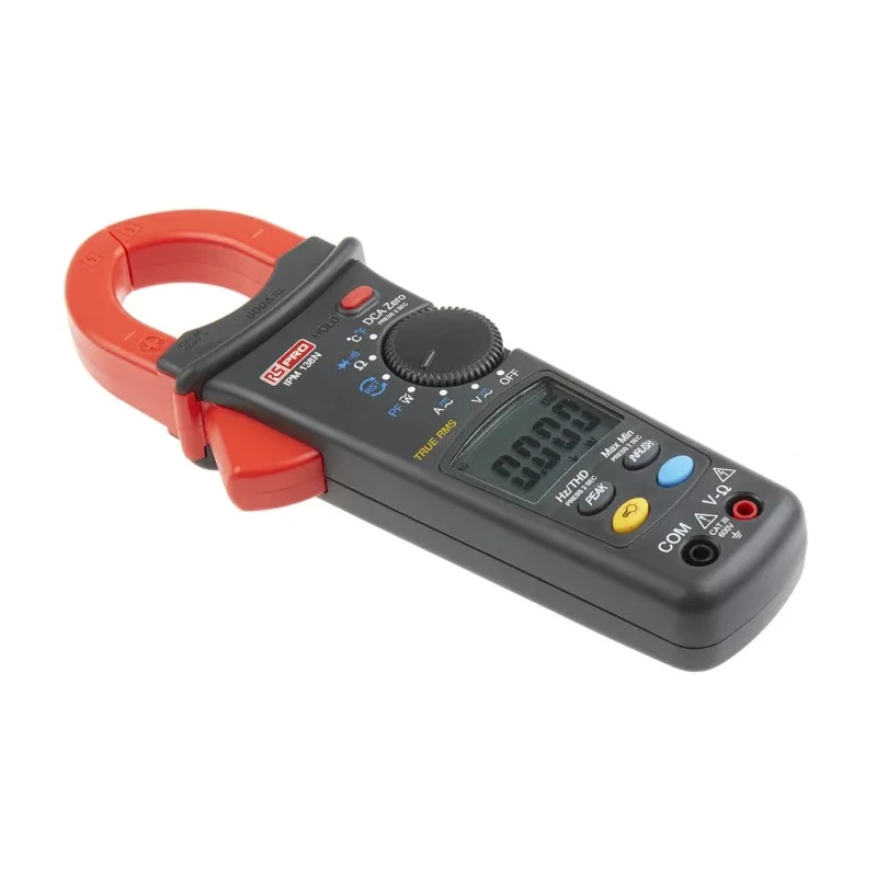 RS PRO Power Clamp Meter with Non-Contact Voltage Detector 600 A DC/AC, 1000 V DC, 999 V AC, CAT II CAT III IPM138N