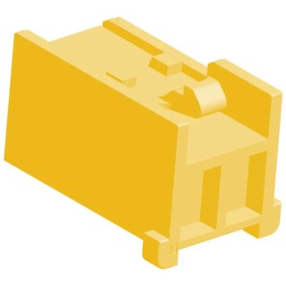 TE Connectivity Grace Inertia Male Connector Housing 2 Way 1 Row Straight 2.5 mm Pitch 2-1971793-4