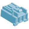 TE Connectivity Grace Inertia Male Connector Housing 2.5 mm Pitch 3 Way 1 Row Straight 3-1971793-2