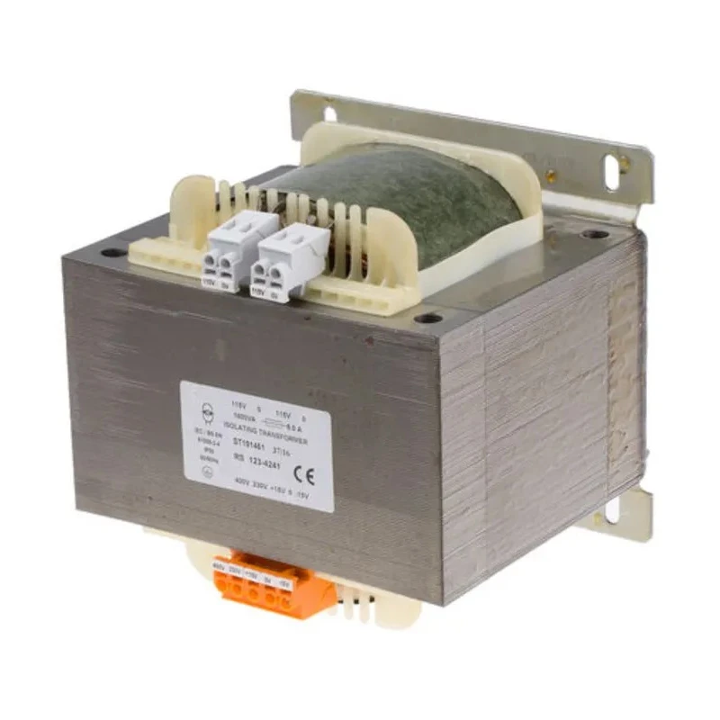 RS PRO 2 Output 1.6 kVA Chassis Mount Transformer, 2 x 115 V AC, 230 V/400 V AC Primary, RoHS, IEC/BS/EN 61558-2-6 123-4241